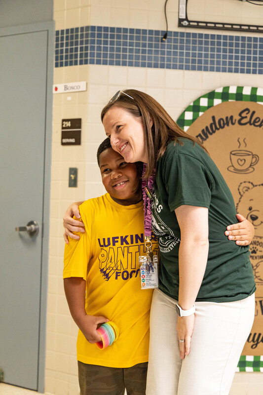 Brandon Smiling Students