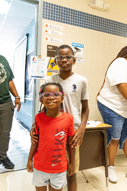 Brandon Smiling Students