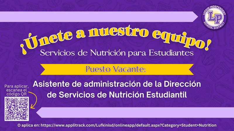 Spanish SNS Hiring Graphic