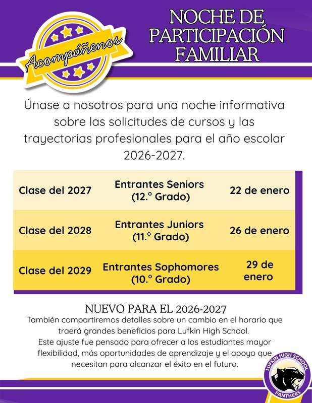 parent night spanish