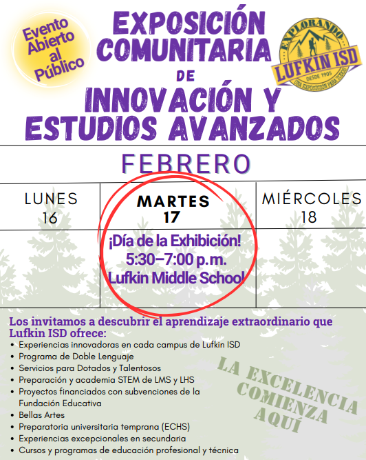 Innovation and Advanced Academics Community Showcase 