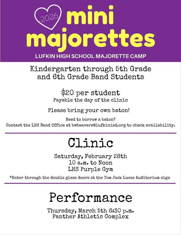 Mini Majorette Clinic 2026