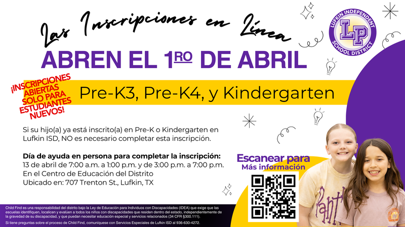 PK& Kinder Online Registration