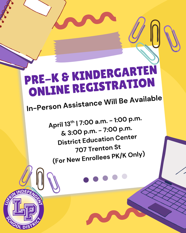 PK& Kinder Online Registration
