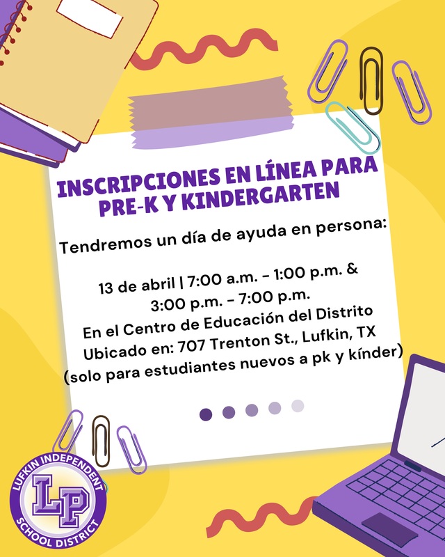 PK& Kinder Online Registration