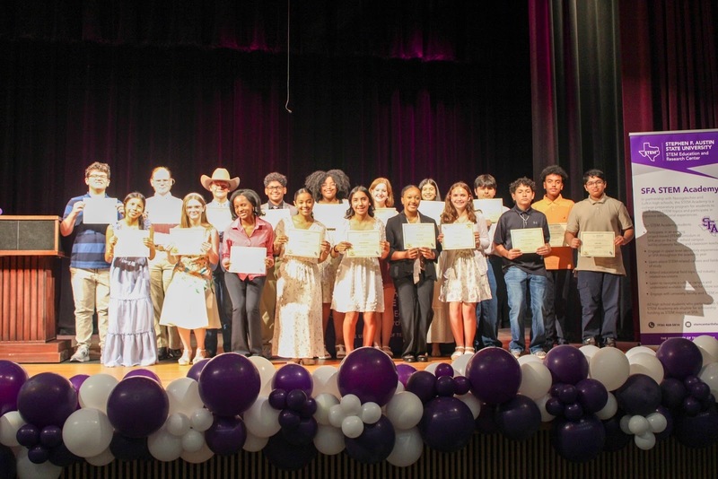 SFA STEM Academy Cording and Induction Ceremony 2