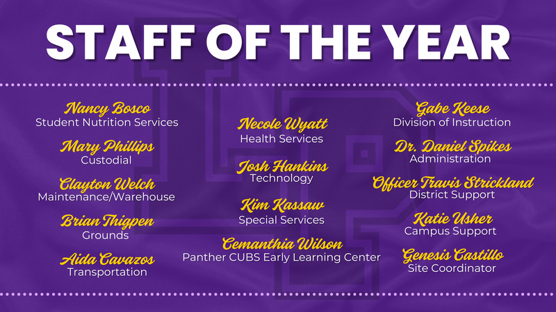 Staff of the Year 2026