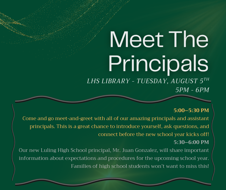 meet the principals