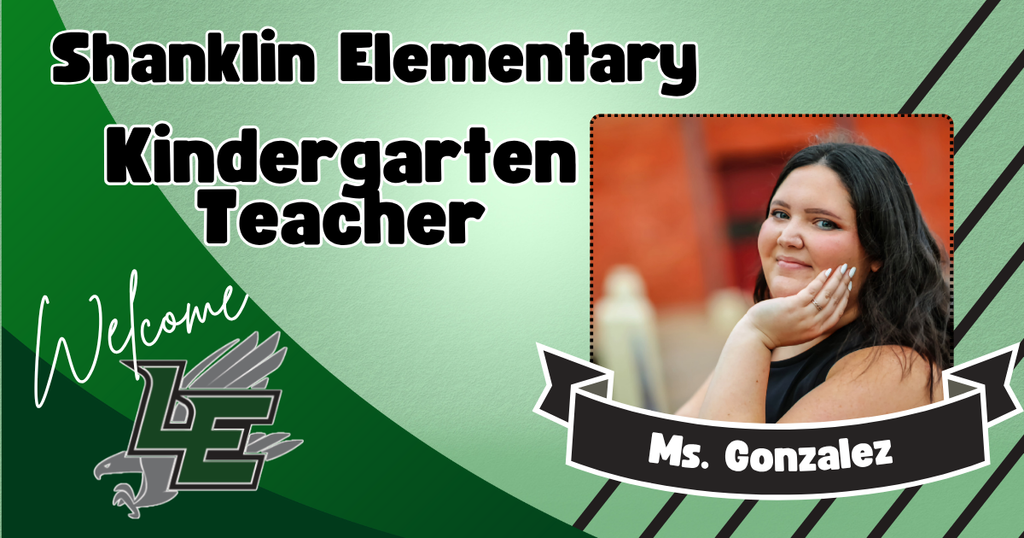 Welcome to Shanklin Ms. Gonzalez!