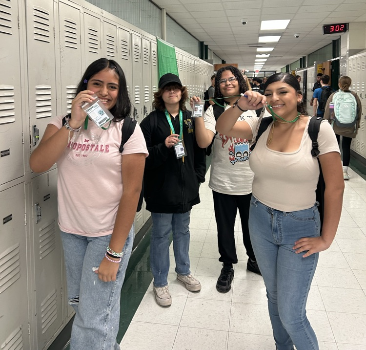 students with IDs
