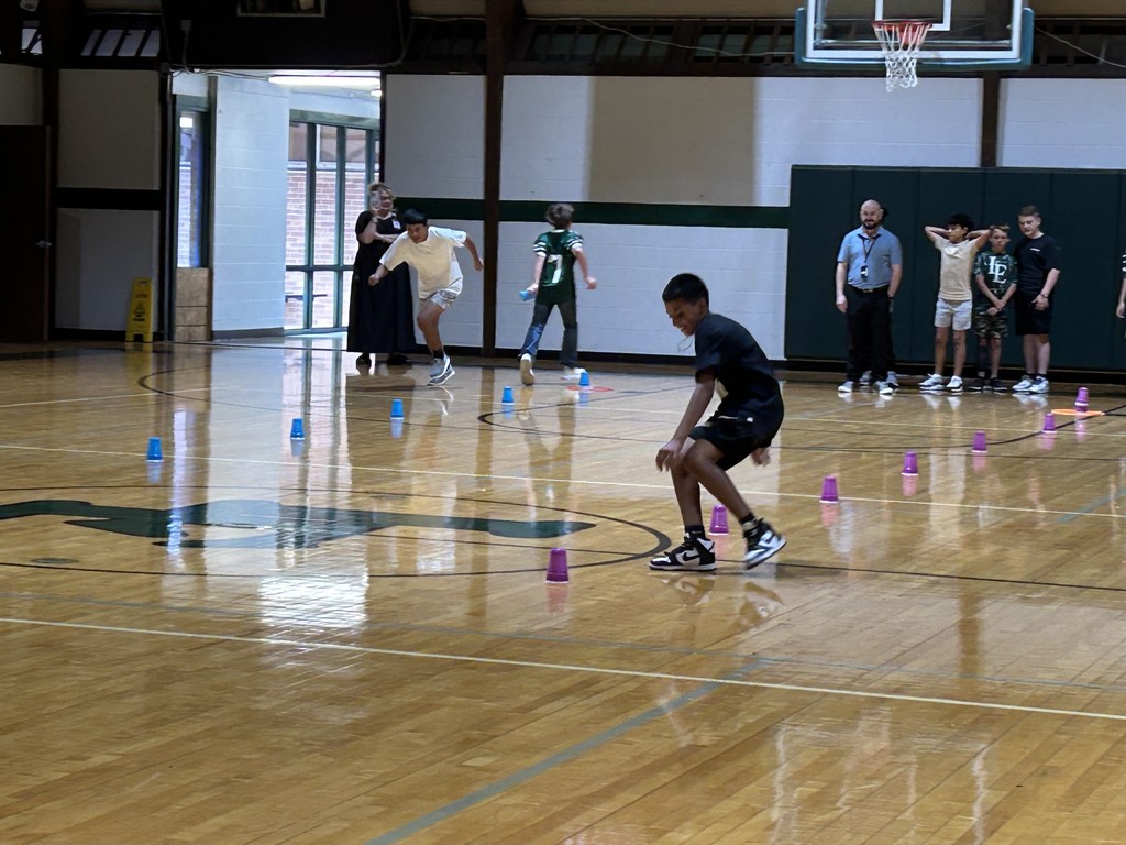 cup stacking race