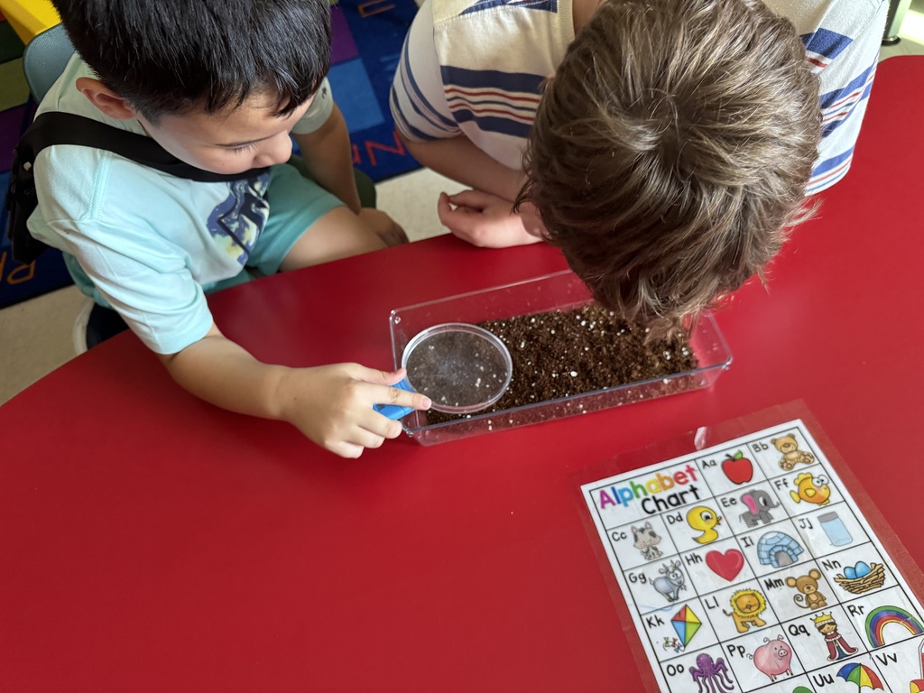 students at gardening club