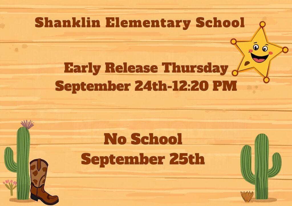 Early Release Thursday