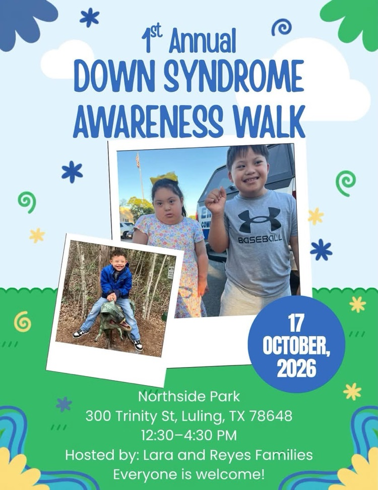 Down Syndrome Awareness walk Flyer