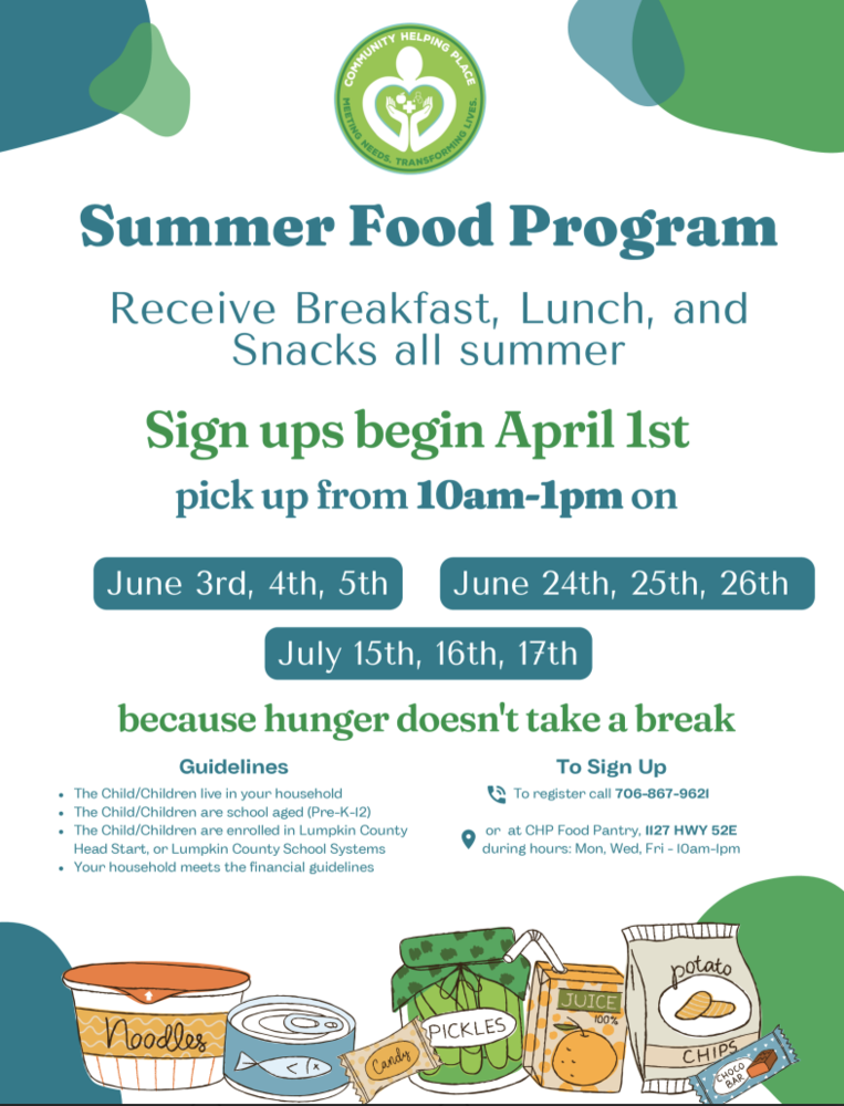 Summer food program