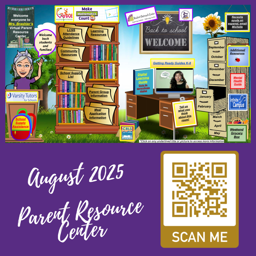 August Parent Resource Center