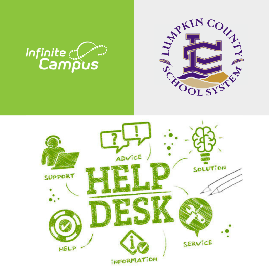 Infinite Campus Help Desk Graphic