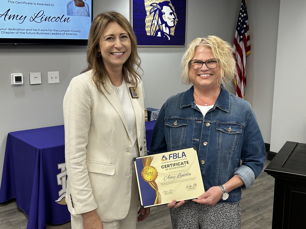 Amy Lincoln Adviser of the Year