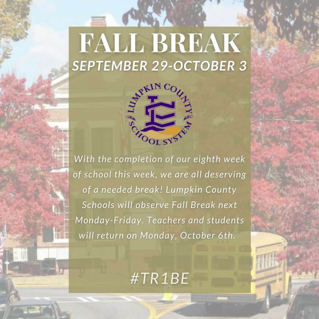 Fall Break Announcement
