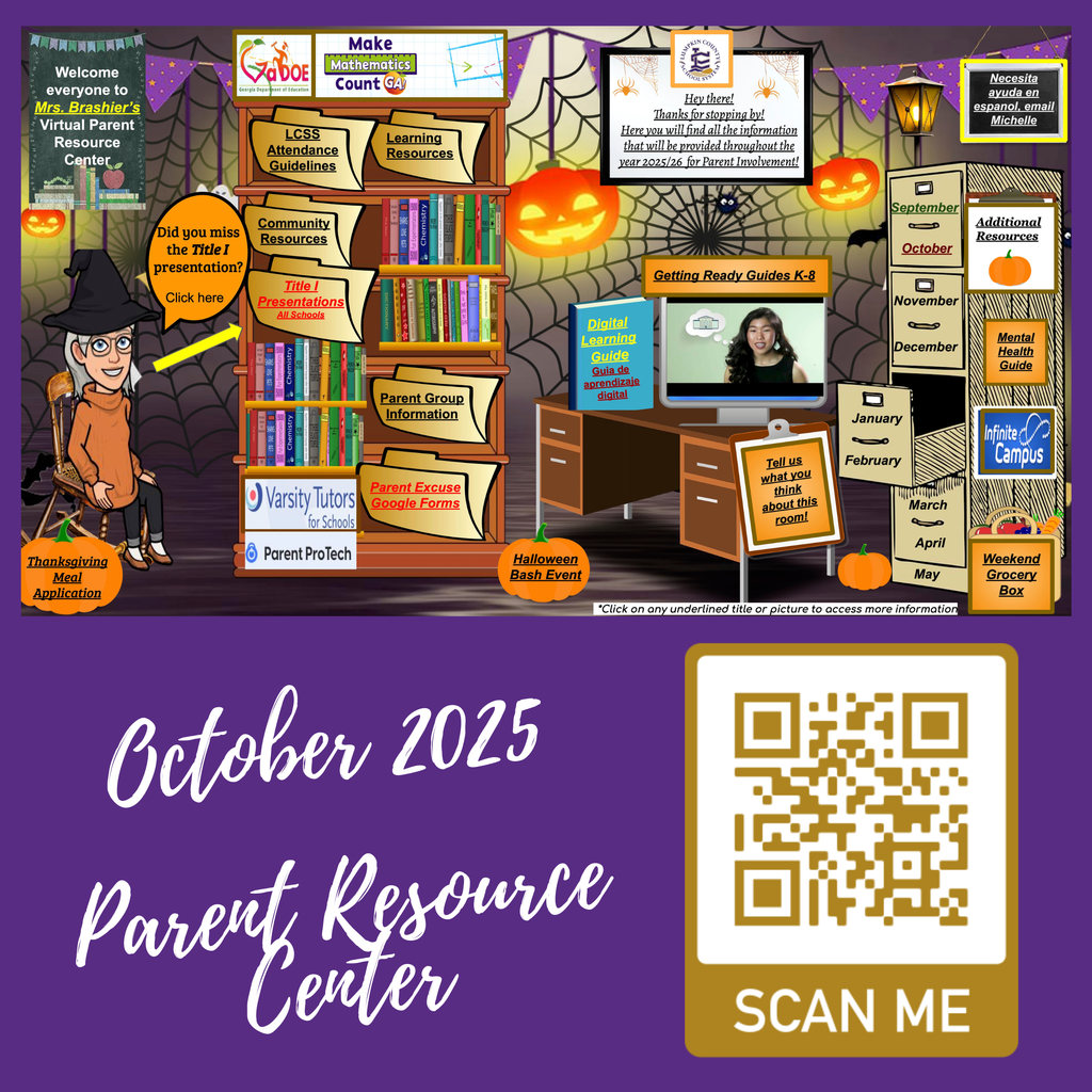 October 2025 Parent Resource Center