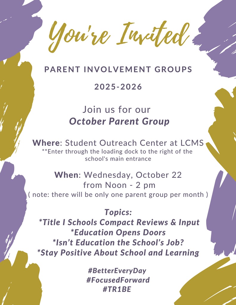 October Parent Group Invitation