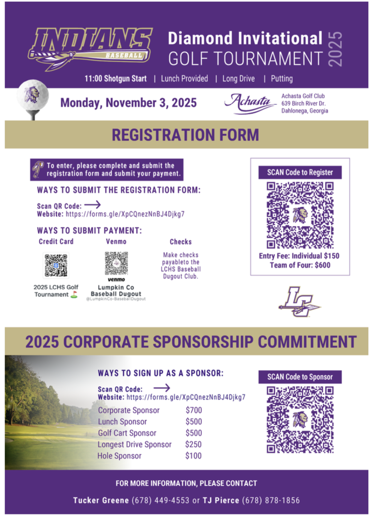Baseball Golf tournament