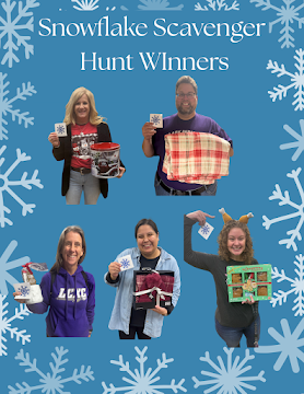Snowflake Scavenger Hunt Winners!