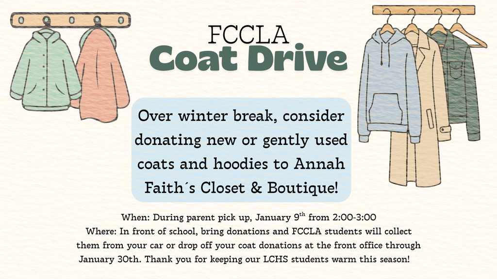 FCCLA Coat Drive