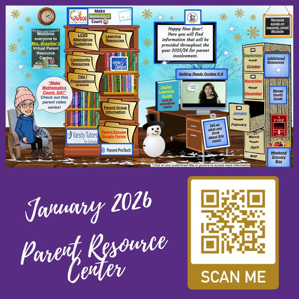 January LCSS FY26 Virtual Parent Resource Center