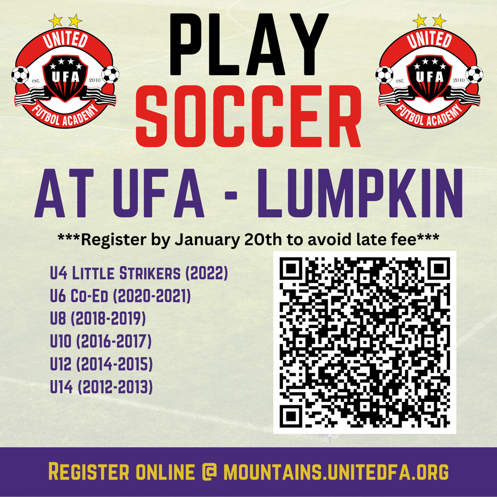 Play Soccer at UFA-Lumpkin