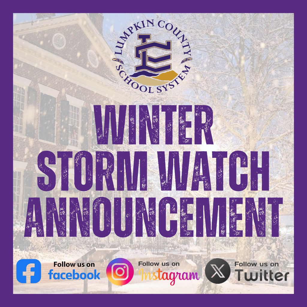 Winter Storm Watch Announcement