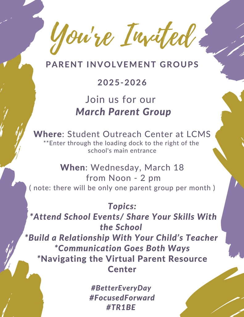 March 2026 Parent Group Invitation