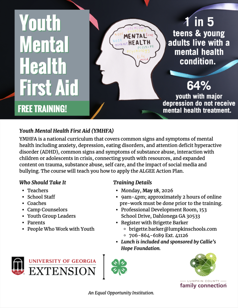 Youth Mental Health Training