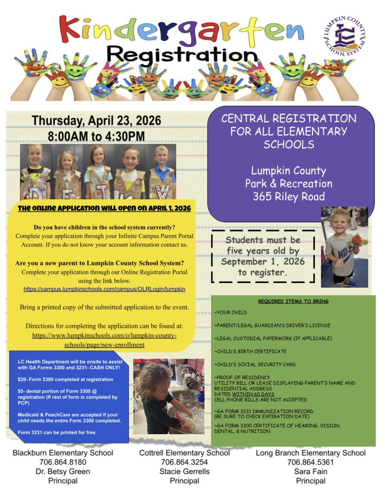 Kindergarten Registration