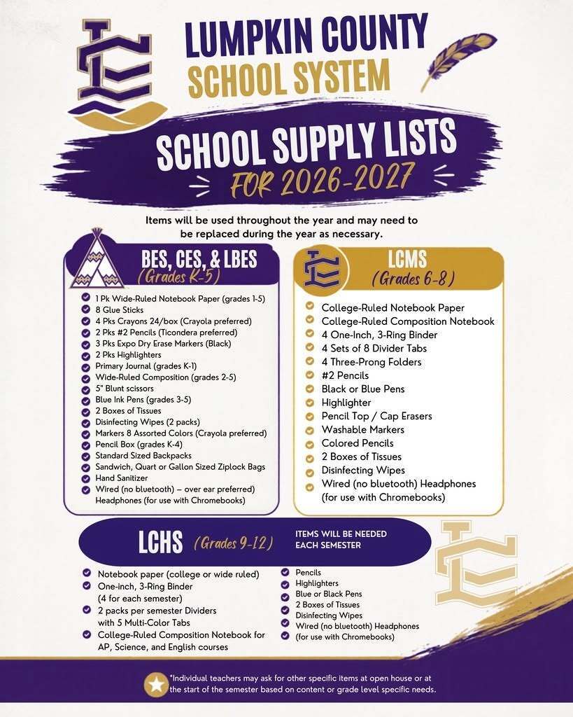 Supply List