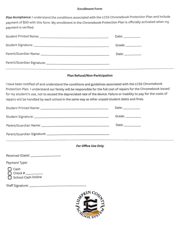 Chromebook Contract