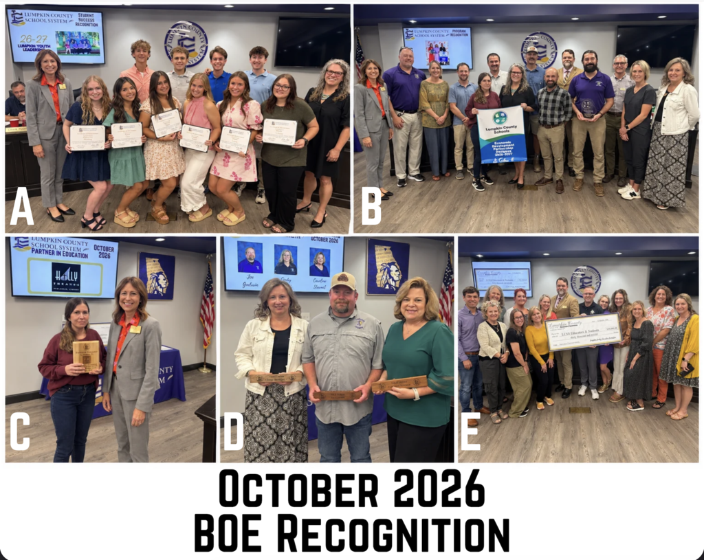 October 2026 BOE Recognition