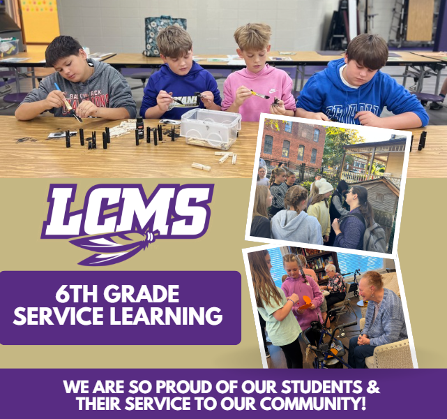Service Learning 6th Grade