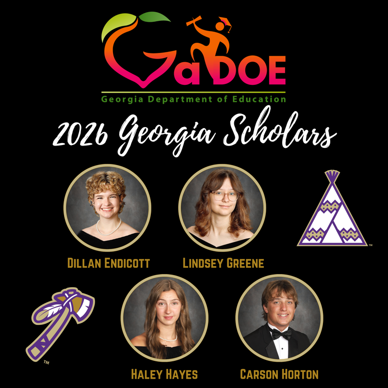 Georgia Scholars for LCSS for 2026