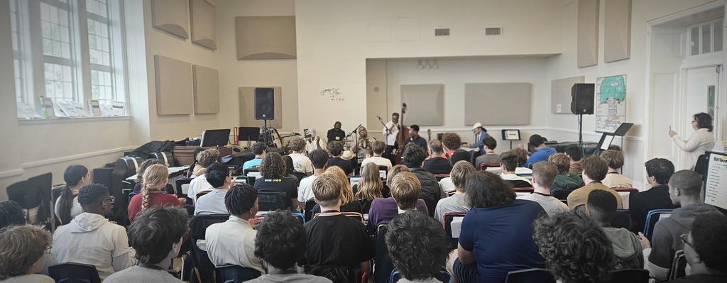 Students attend Masterclass