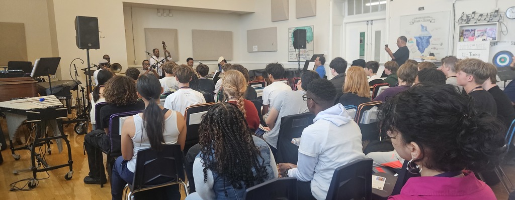 Students attend Masterclass