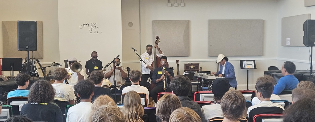 Students attend Masterclass