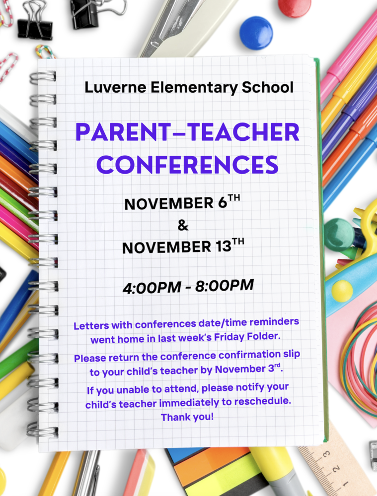 Fall Parent Teacher Conferences