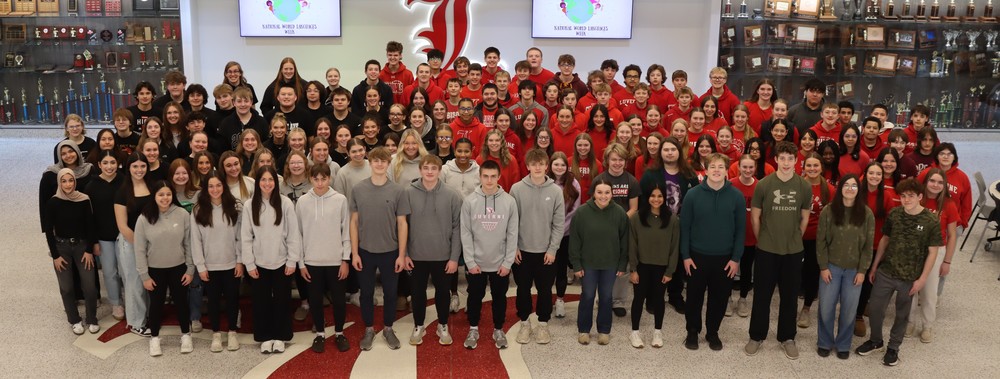 Foreign Language Students Pose