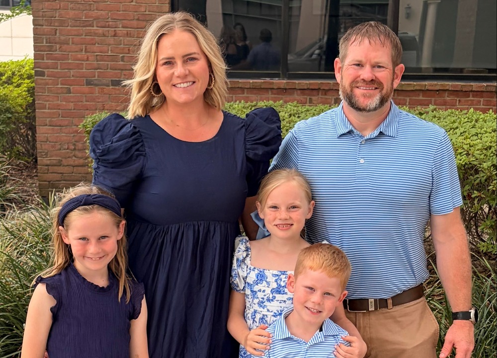 Rachel Maag & family.