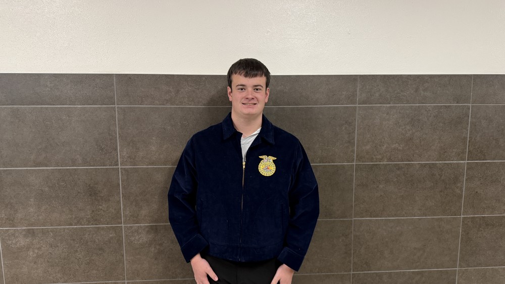 Charlie Mostad poses for picture