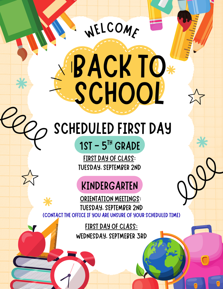 1st Day Announcement