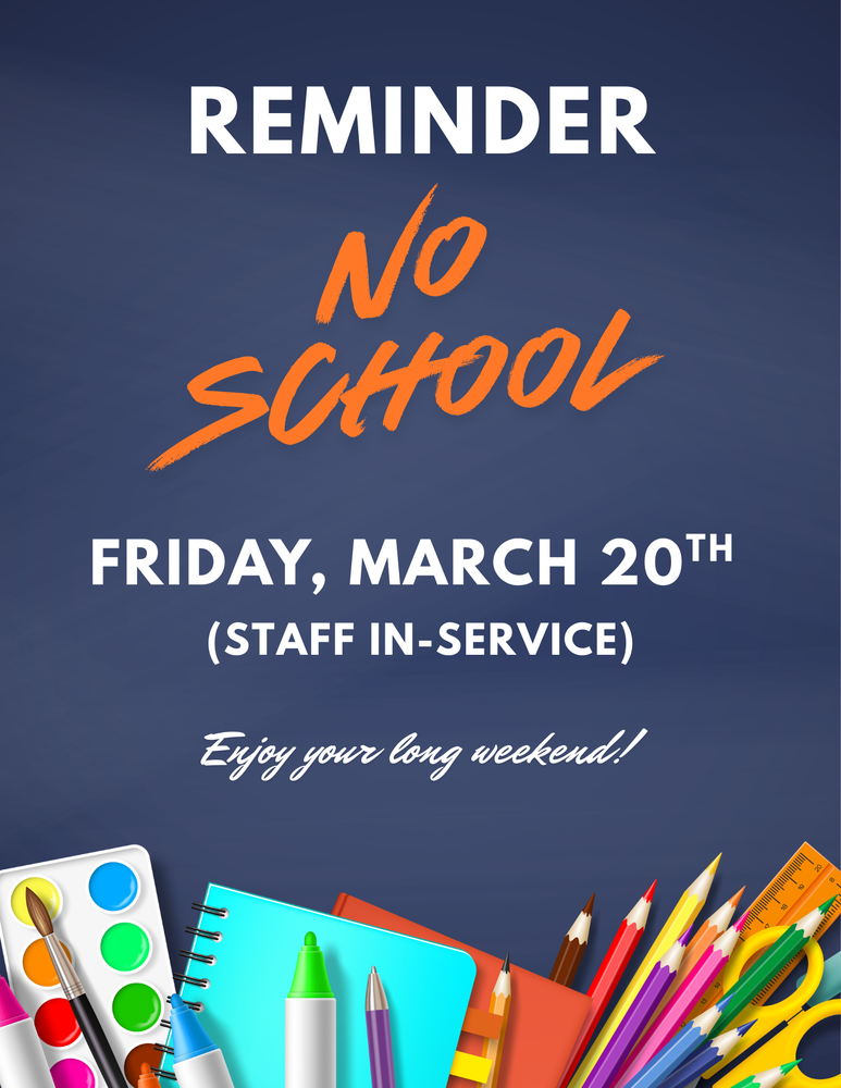 Staff In-Service (No School)