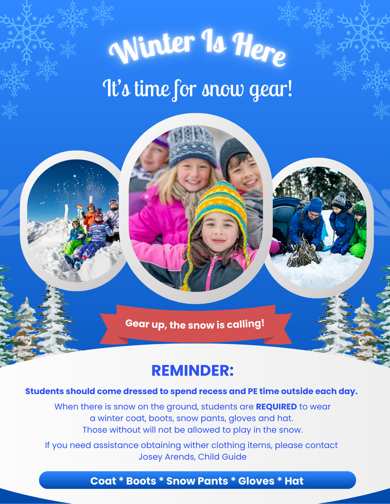 Snow Gear Reminder