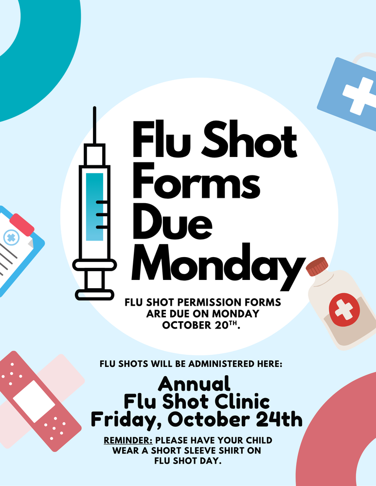 Flu Shot Form Reminder